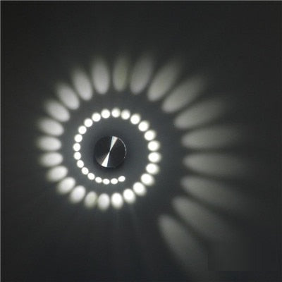 Modern LED Spiral Lamp - LumoSpiral