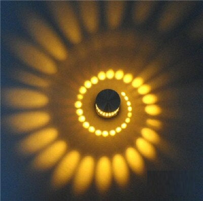 Modern LED Spiral Lamp - LumoSpiral
